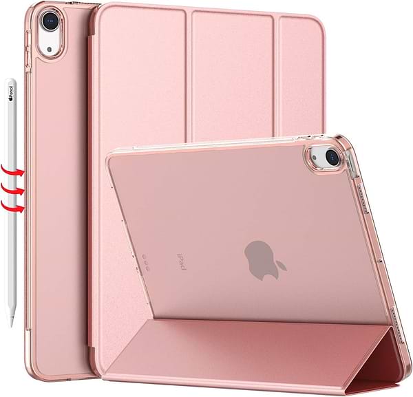 Фото - Чехол для планшета Becover Tri Fold Hard for Apple iPad Air 11" M2/M3 (2024/2025) Pink (711416)