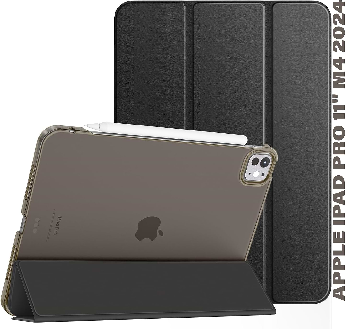 Купити Чохол для планшету BeCover Tri Fold Hard for Apple iPad Pro 11'' M4 2024 Black (711726) - Фото 1 Чохол для планшету BeCover Tri Fold Hard for Apple iPad Pro 11'' M4 2024 Black (711726) - Фото 1