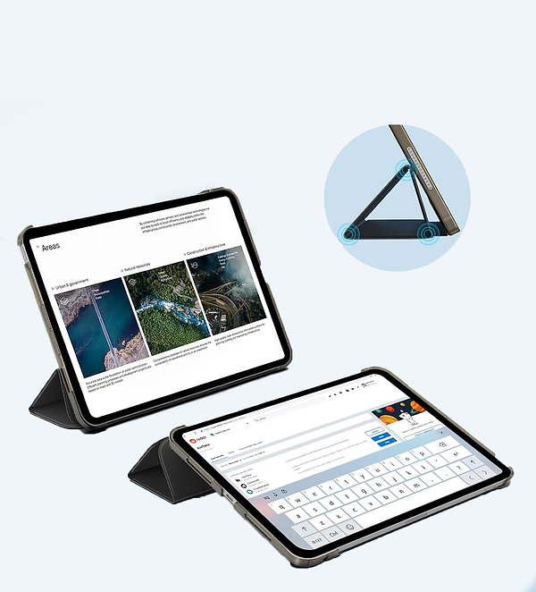 Фото - Чехол для планшета BeCover Tri Fold Hard for Apple iPad Pro 11'' M4 2024 Black (711726)