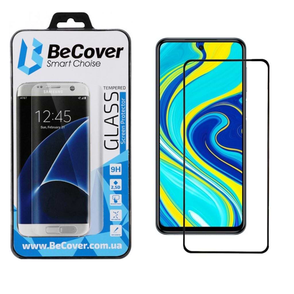 Захисне скло для смартфону BeCover Xiaomi Redmi Note 9S / Note 9 Pro / Note 9 Pro Max Black (704835) - Фото 1