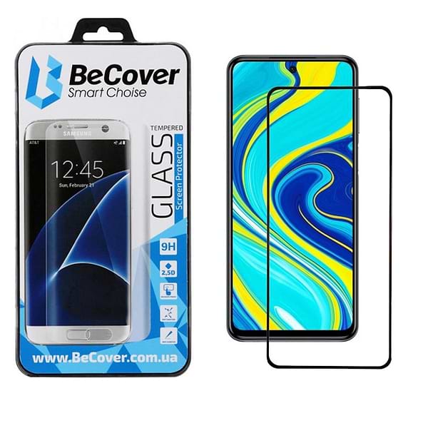 Фото - Захисне скло для смартфону BeCover Xiaomi Redmi Note 9S / Note 9 Pro / Note 9 Pro Max Black (704835)