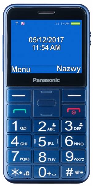 Фото - Мобильный телефон Panasonic KX-TU155EXCN Blue