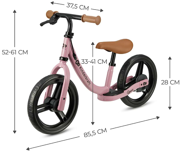 Фото - Беговел Kinderkraft Space Dark Pink (KRSPAC23PNK0000)