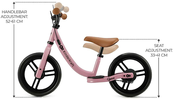 Фото - Беговел Kinderkraft Space Dark Pink (KRSPAC23PNK0000)