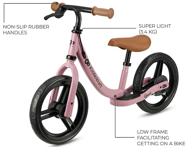 Фото - Беговел Kinderkraft Space Dark Pink (KRSPAC23PNK0000)