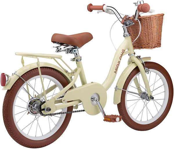 Фото - Двоколісний велосипед Miqilong LS 16" Beige (RBB-LS16-BEIGE)