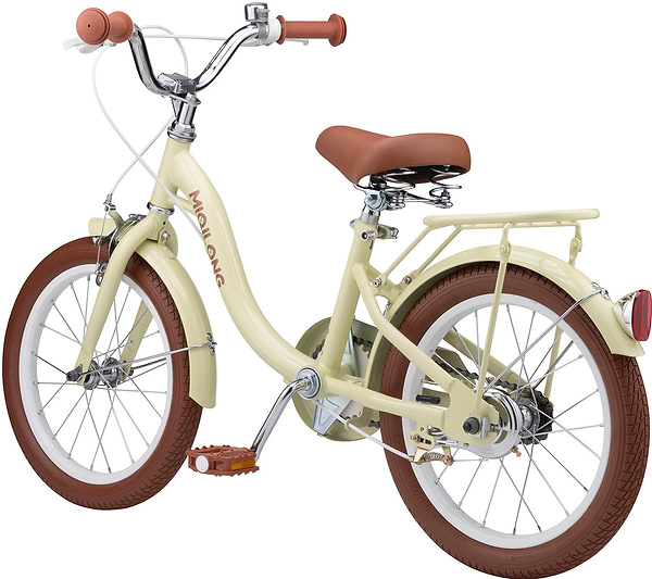 Фото - Двоколісний велосипед Miqilong LS 16" Beige (RBB-LS16-BEIGE)