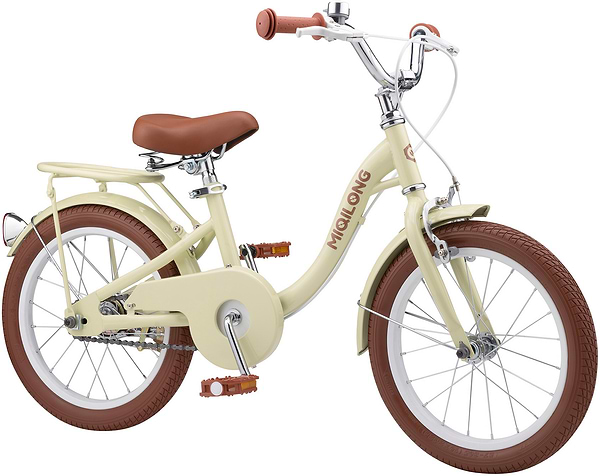 Фото - Двоколісний велосипед Miqilong LS 16" Beige (RBB-LS16-BEIGE)