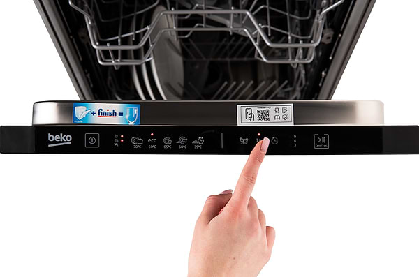 Фото - Посудомийна машина вбудована Beko DIS35021
