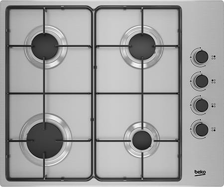 Варочная панель газовая Beko HIGG 64123 SX - Фото 1