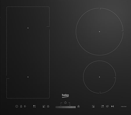 Фото - Варильна поверхня електрична Beko HII64500UFT