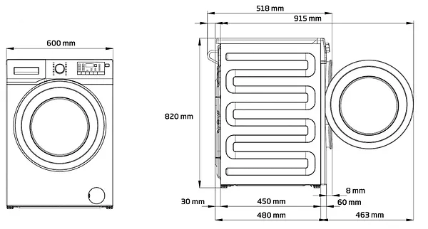 Фото - Стиральная машина встраиваемая Beko WITC7612B0W