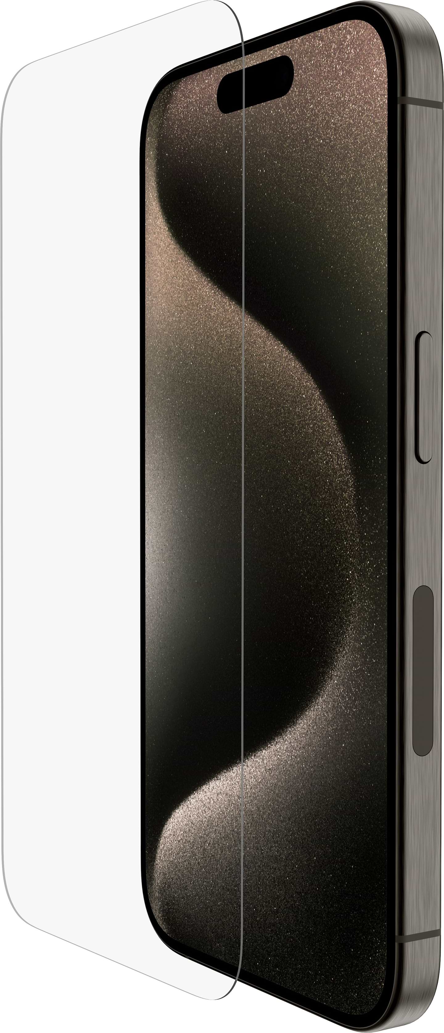 Захисне скло для смартфону Belkin for iPhone 15 Pro TemperedGlass AM (OVA137ZZ)