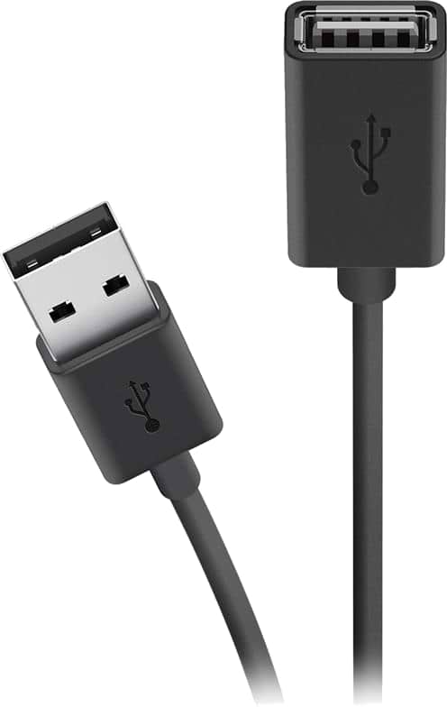 Кабель USB type A - USB type A Belkin F3U153BT4.8M