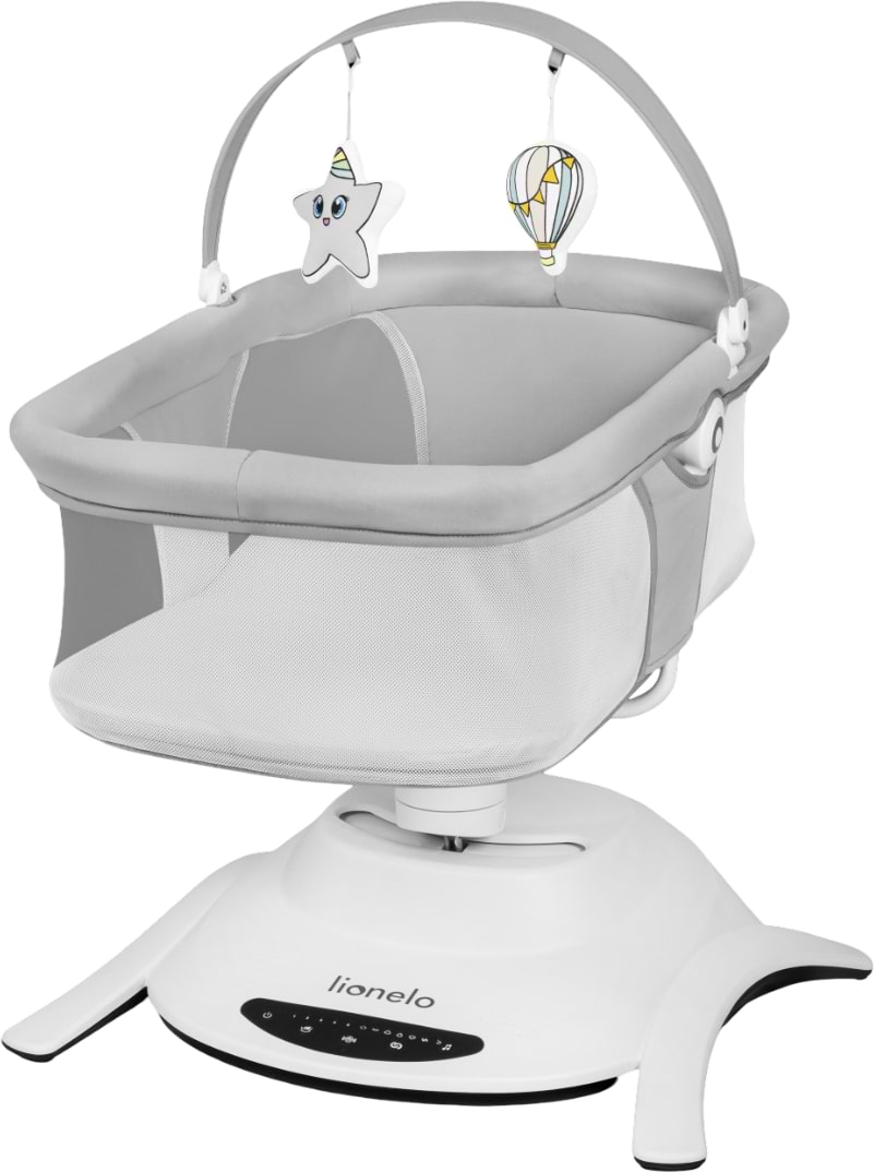 Укачивающий центр Lionelo Bella Set Grey Concrete