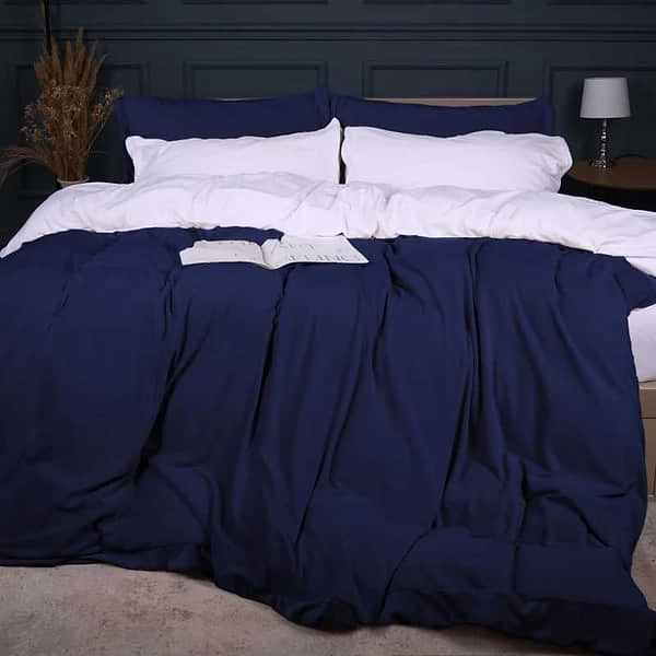 Фото - Комплект постільної білизни дитячий MirSon Велюр Winter Frost 28-0001 + 28-0006 Bellflower Velvet 110х140 (2200004004594)