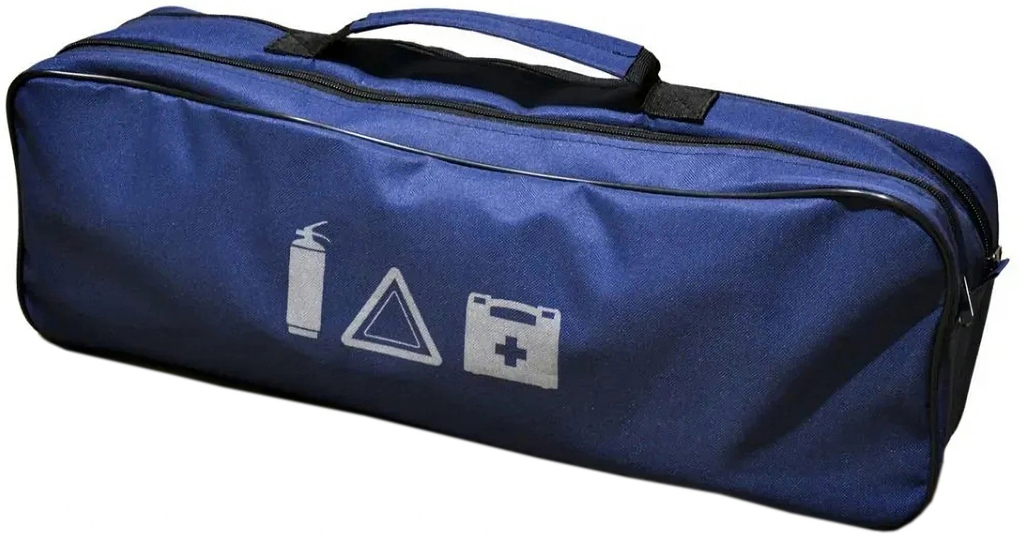 Сумка-органайзер в багажник Beltex Универсальная большая, матовая синяя (BX36103)