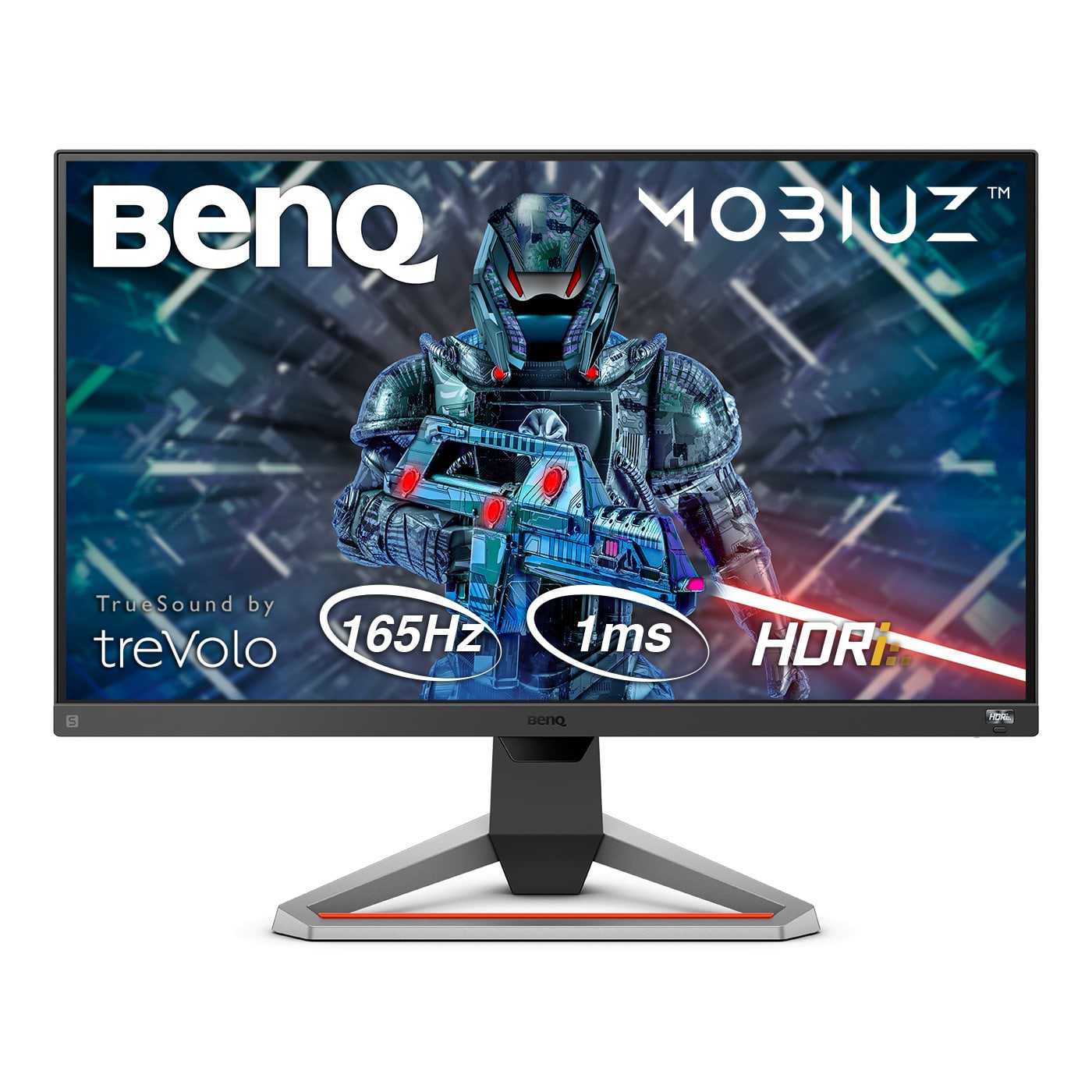 Монитор игровой BenQ EX2710S (9H.LKFLA.TBE) Dark Grey - Фото 1