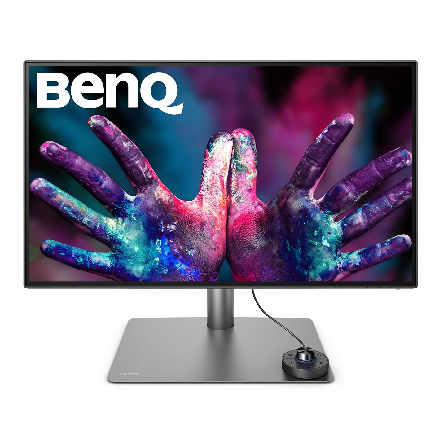 Монитор BenQ PD2725U (9H.LJXLA.TBE) Dark Grey - Фото 1