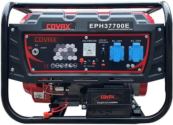 Фото - Генератор бензиновый Covax EPH37700E