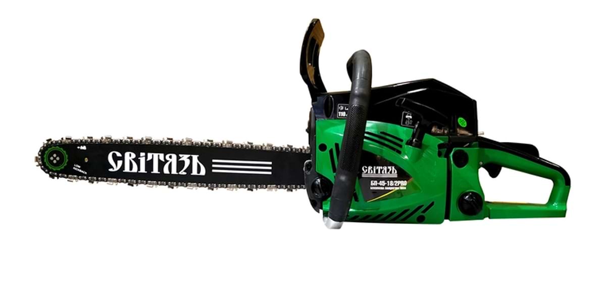 Ланцюгова пила бензинова Свiтязь БП-45-18/2PRO