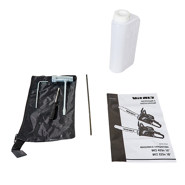 Фото - Ланцюгова пила бензинова VITALS BKZ 523n 18"