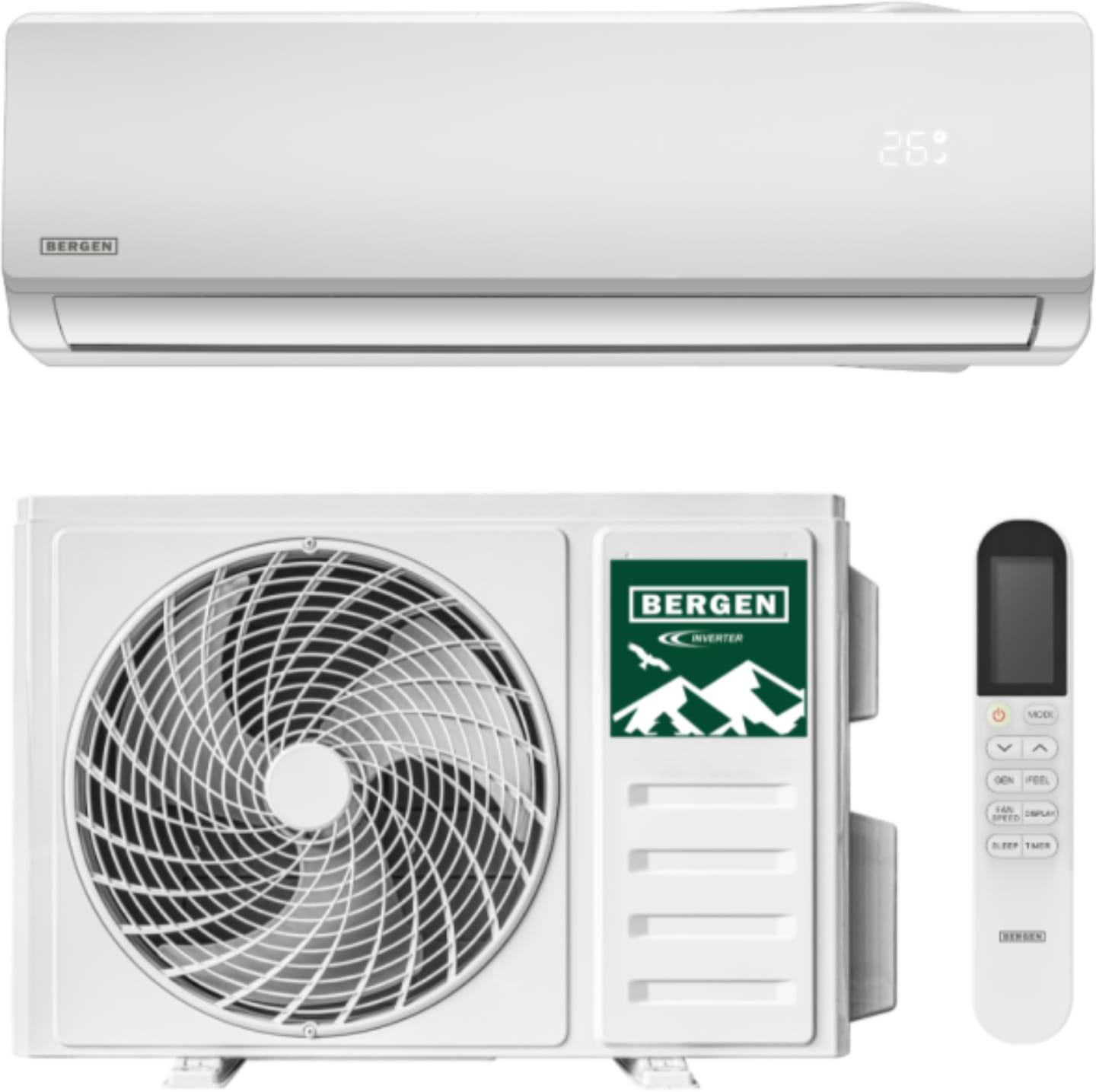 Кондиционер сплит Bergen BEI09MOS/BEO09MOS