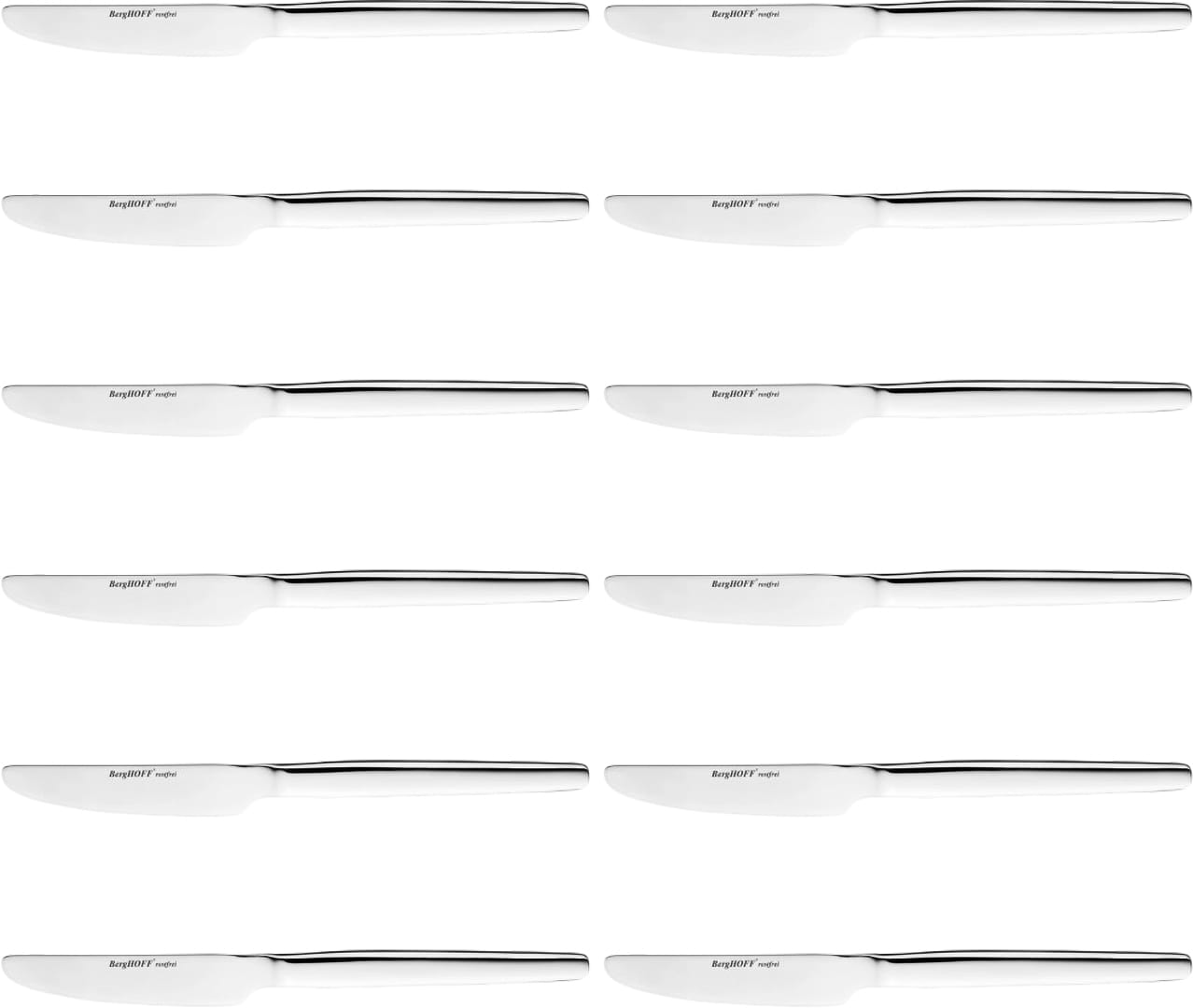 Набір ножів столових Berghoff 1212006 Quadro 12 шт.