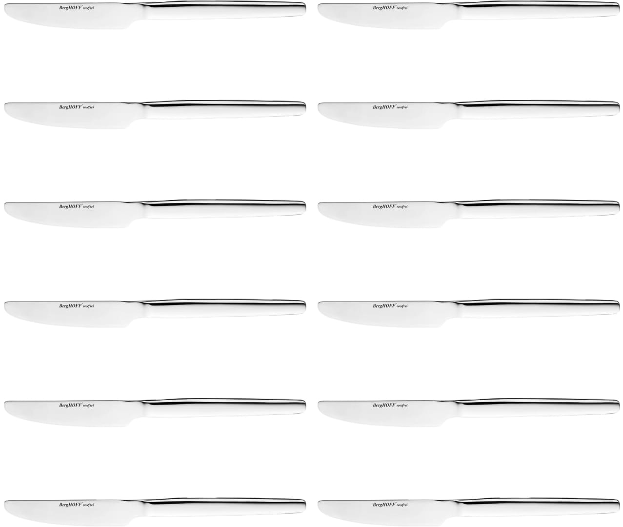 Набір ножів столових Berghoff 1212026 Quadro 12 шт.