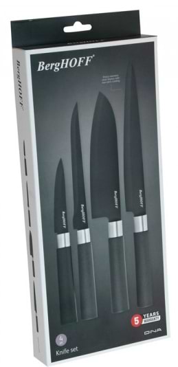 Фото - Набір ножів Berghoff 1315108 Prime 4 пр.