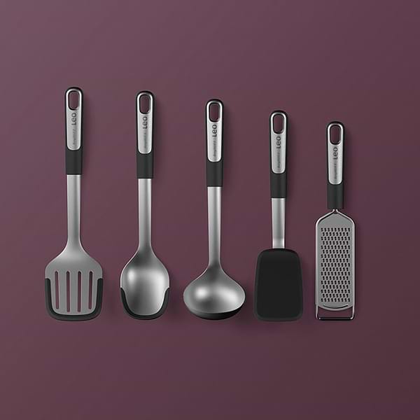 Фото - Лопатка кухонна Berghoff 3950561 LEO Graphite 34.5 см