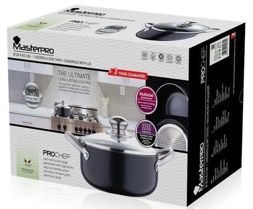 Фото - Кастрюля Bergner 2.5 л (BGMP-7935)