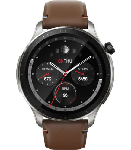 Фото - Смарт-часы Amazfit GTR 4 Vintage Brown Leather