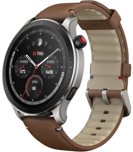 Фото - Смарт-часы Amazfit GTR 4 Vintage Brown Leather