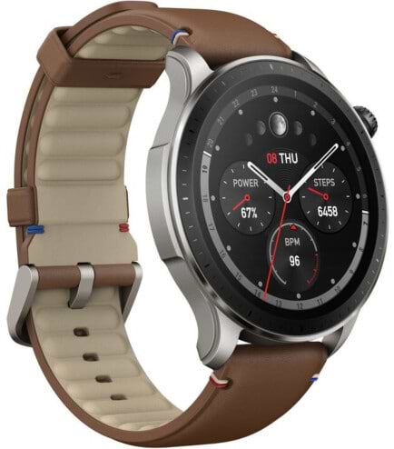 Фото - Смарт-часы Amazfit GTR 4 Vintage Brown Leather