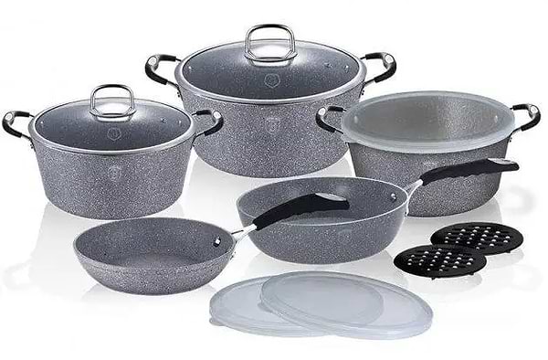 Фото - Сковорода для млинців BerlingerHaus Stone Touch Line 25 см (BH-1164N)