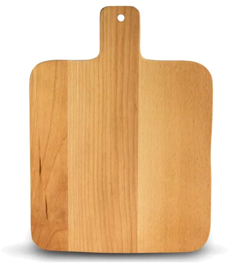 Дошка обробна Brizoll D014 Бук BERTA 25х265х18 см, з ручкою - Фото 1