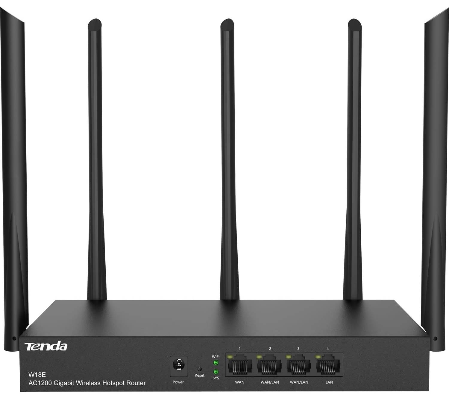 Маршрутизатор интернет WiFi5 Tenda W18e - Фото 1