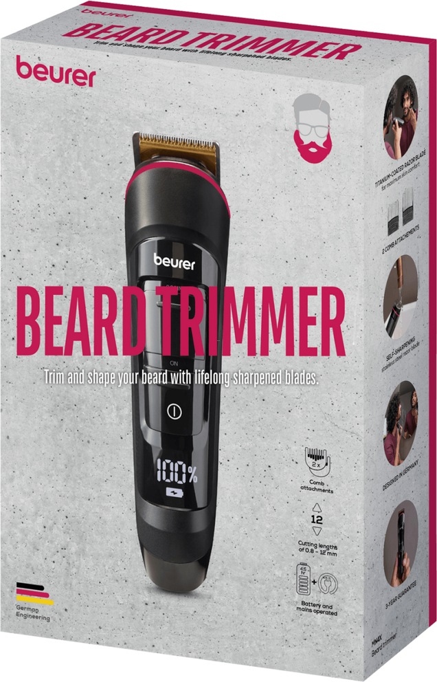 Фото - Триммер для усов и бороды Beurer MN4X