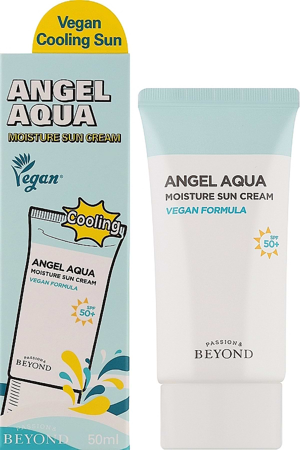 Фото - Средство для загара Beyond Angel Aqua Солнцезащитный крем Moisture, 50 мл (8801051259711)
