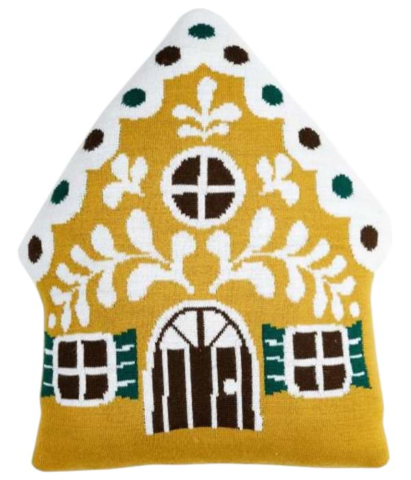 Фото - Подушка декоративная Прованс Имбирный домик 40х35 см (038426)