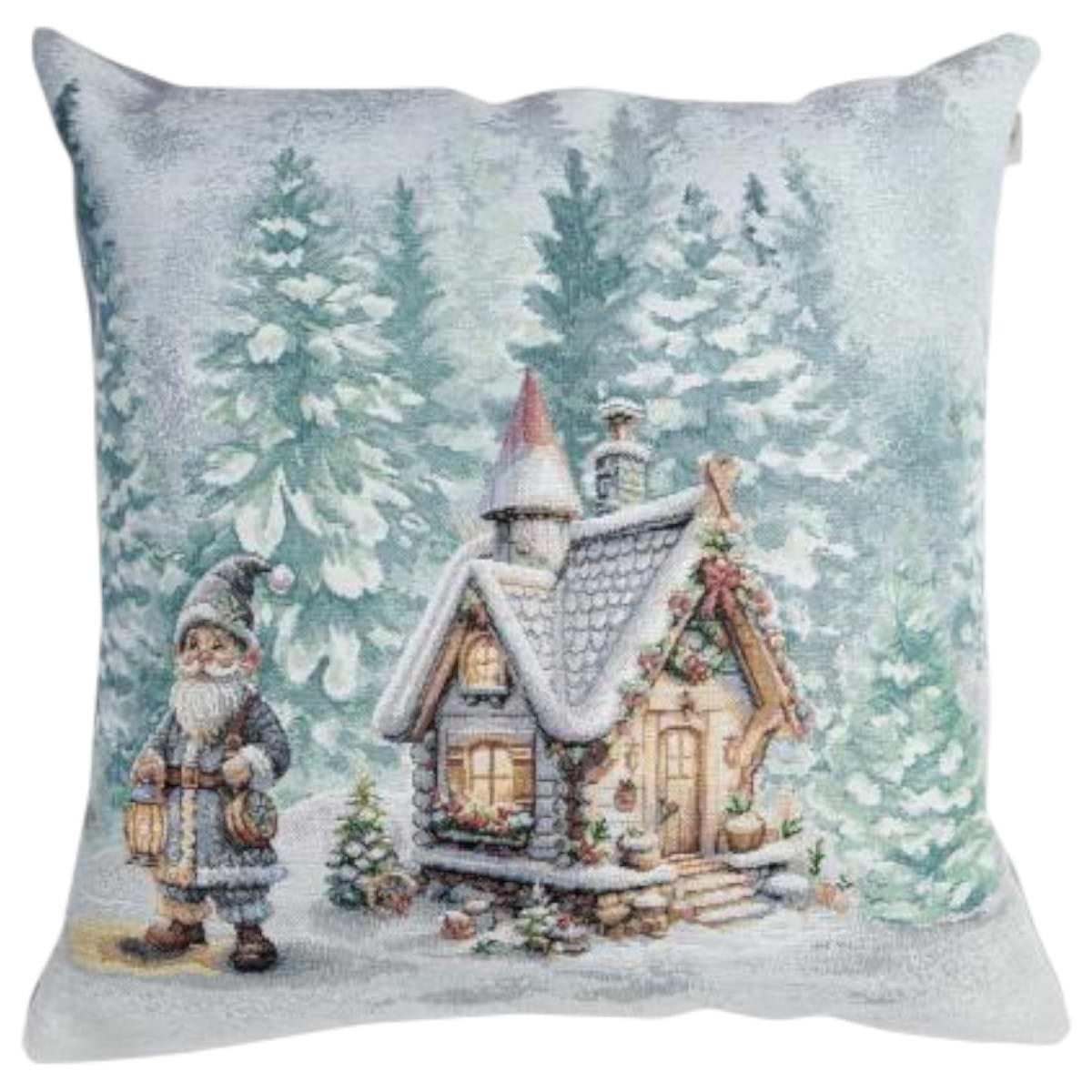 Наволочка Прованс Сказочные гномы Домик 45х45 см (038483) - Фото 1