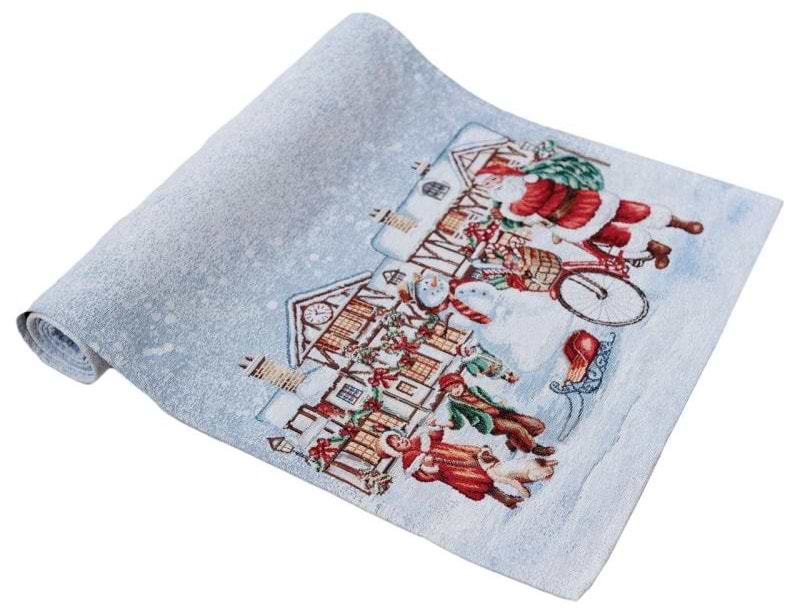 Скатерть раннер Прованс новогодний Carousel 40х140 см (041773)