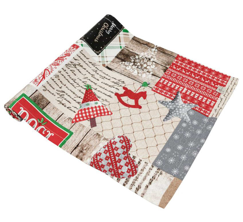 Скатертина раннер Прованс Merry Christmas 40x140 (031476)