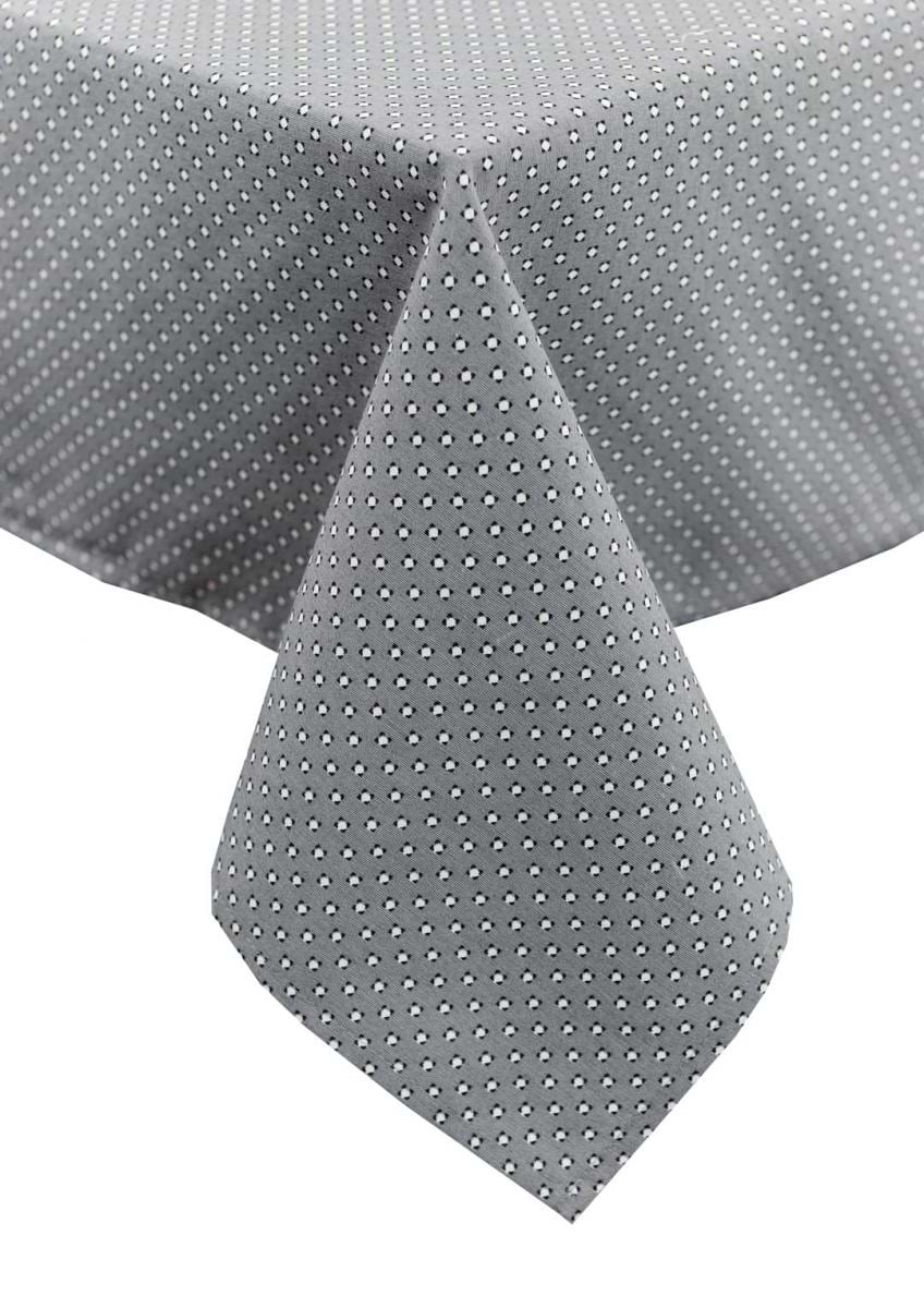 Скатертина прямокутна Прованс Merry Christmas сіра 120x132 (031426)