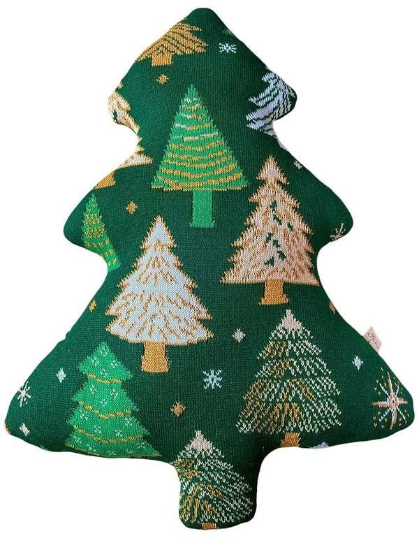 Фото - Подушка декоративная Прованс Елка зеленая с рисунком 50 см (038919) Фото - Подушка декоративная Прованс Елка зеленая с рисунком 50 см (038919)