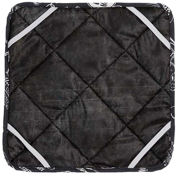 Фото - Чехол для стула Прованс Breakfast black 35х35 см (039633)