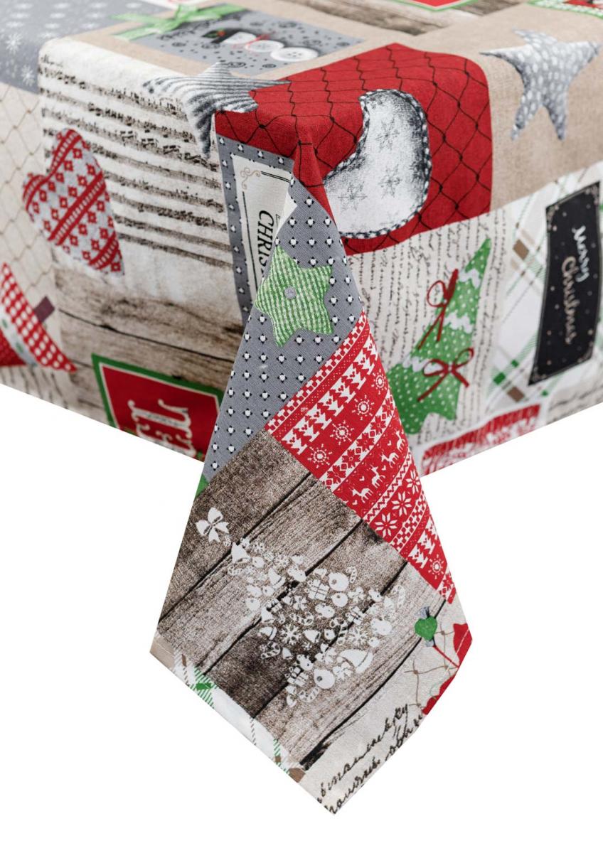 Скатертина прямокутна Прованс Merry Christmas 180x132 (031463) - Фото 1