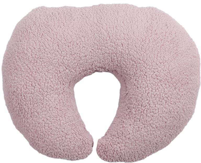 Подушка дорожня Прованс Тедді TRAVEL рожева 33х35х10 см (039053)