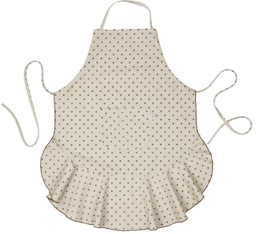 Фартух Прованс Горох коричневий (031630)